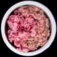bowl of raw food