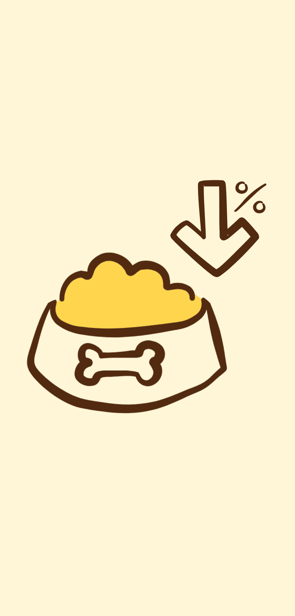 Illustration to represent low in fat meal options
